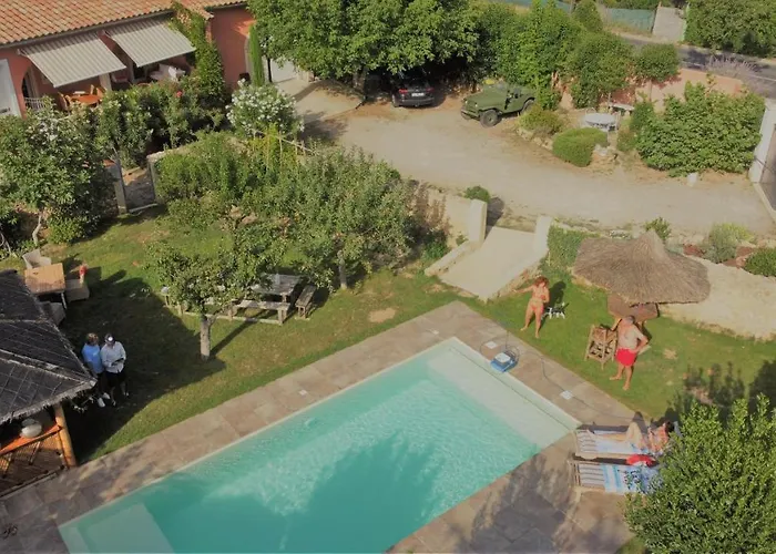 Le Jardin Secret ゲストハウス Villeneuve-lès-Béziers